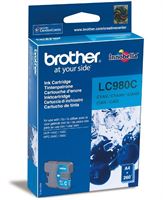 Brother Tinte cyan für DCP-145C, LC-980C