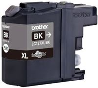 Brother Tintenpatrone XL schwarz, LC127XLBK