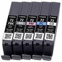 Canon Tintenset schwarz + farbig PGI-72PACK2