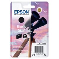 Epson Original 502 Tinte schwarz - C13T02V14010