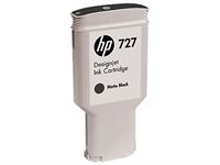 HP 727 original Tinte schwarz - C1Q12A