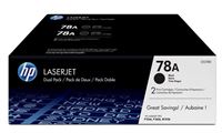 HP 78A original 2er-Pack Toner schwarz - CE278AD