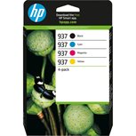 HP 937 Original Tinte 4er Pack BKCMY - 6C400NE