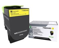 Lexmark Original - Toner gelb - Hohe Ergiebigkeit