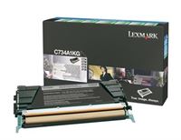 Lexmark Rückgabetonerkassette schwarz für C734N