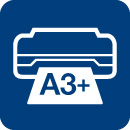 Drucken bis zu A3
