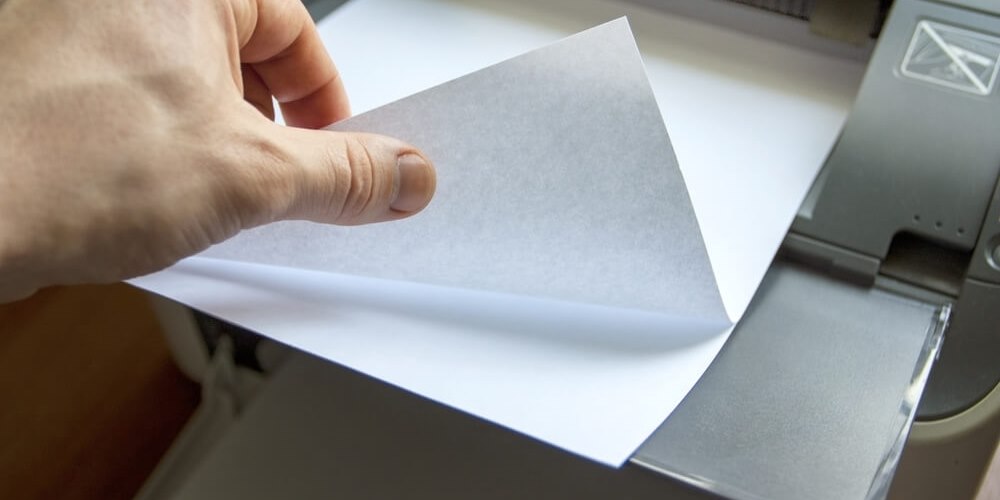 Zieht Papier schief ein