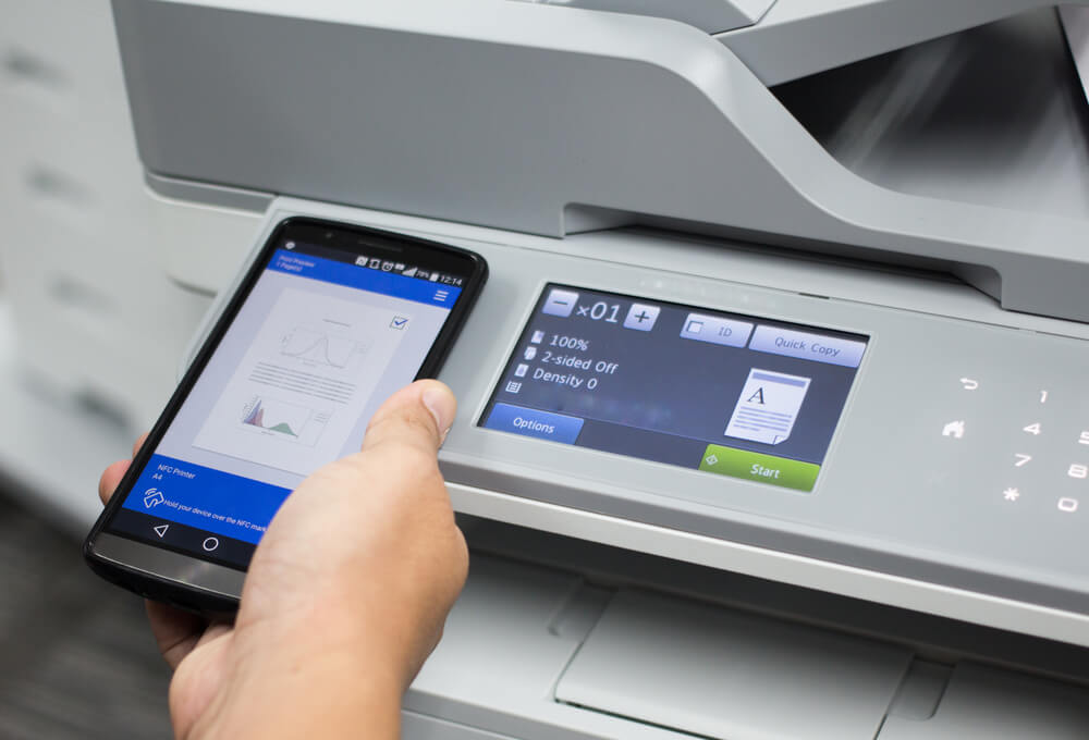 FollowMe Printing Smartphone