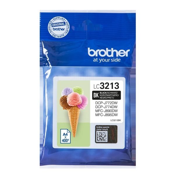 Brother Original - HC Tinte schwarz - LC3213BK Brother Original - HC Tinte schwarz - LC3213BK
