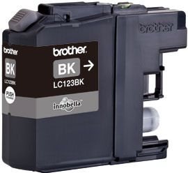 Brother Tintenpatrone schwarz, LC123BK Brother Tintenpatrone schwarz, LC123BK