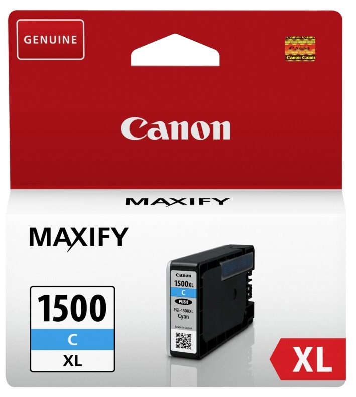 Canon Original - PGI-1500XL C - Tinte cyan