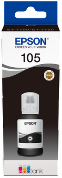 Epson Original 105 - Tinte schwarz - C13T00Q140 Epson Original 105 - Tinte schwarz - C13T00Q140