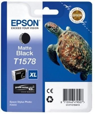 Epson Tinte matt schwarz für R3000, T15784010