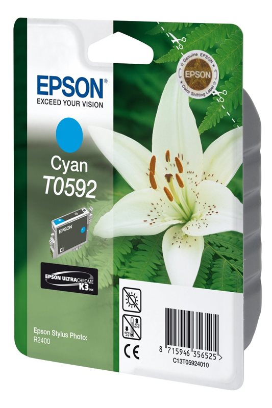 Epson Tintenpatrone cyan, T059240 Epson Tintenpatrone cyan, T059240