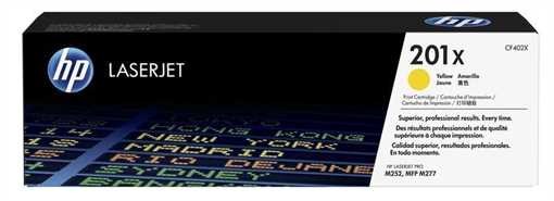 HP 201X original HC Toner gelb - CF402X HP 201X original HC Toner gelb - CF402X