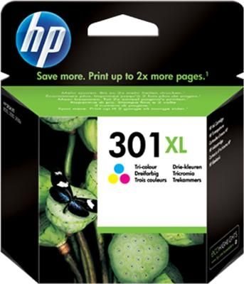 HP 301XL original HC Tinte cyan, magenta, gelb - CH564EE HP 301XL original HC Tinte cyan, magenta, gelb - CH564EE