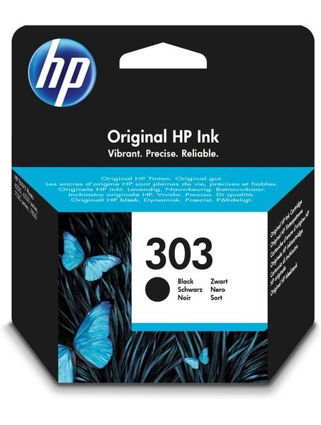 HP 303 original Tinte schwarz - T6N02AE