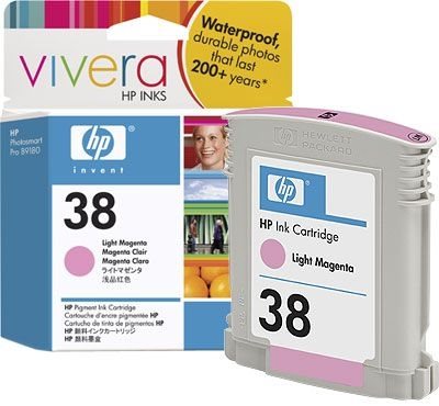 HP 38 inchiostro magenta originale - C9419A HP 38 inchiostro magenta originale - C9419A