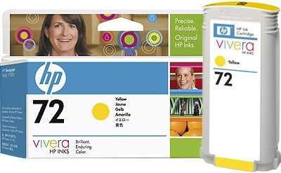 HP 72 original Tinte gelb - C9373A