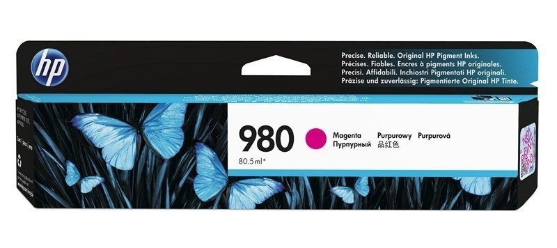 HP 980 inchiostro magenta originale - D8J08A HP 980 inchiostro magenta originale - D8J08A