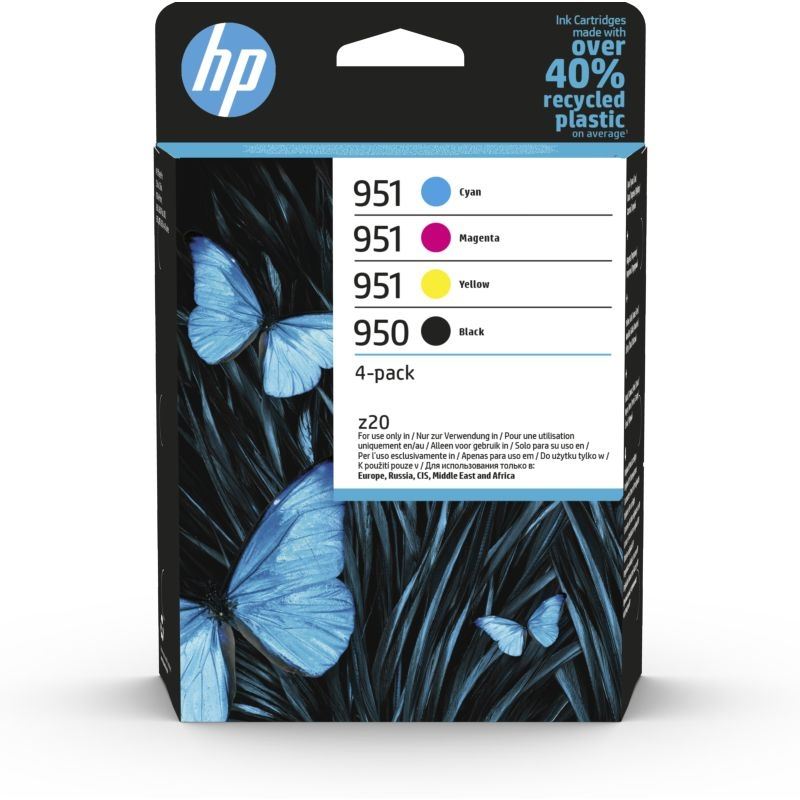 HP HP 950/HP 951 original Tinte schwarz, cyan, magenta, gelb - 6ZC65AE