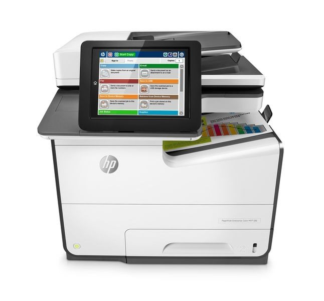 HP PageWide Enterprise Color MFP 586f