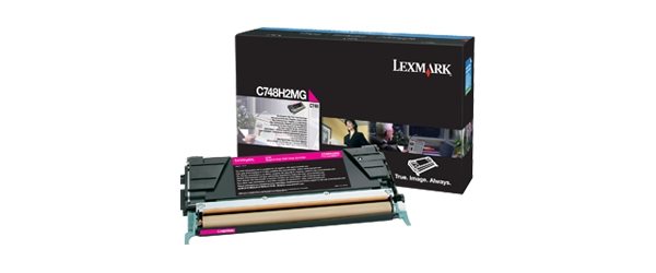 Lexmark originale toner magenta - C748H2MG Lexmark originale toner magenta - C748H2MG