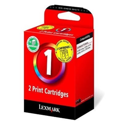 Lexmark originale inchiostro multi pacco doppio Nr. 1 - 80D2955 Lexmark originale inchiostro multi pacco doppio Nr. 1 - 80D2955