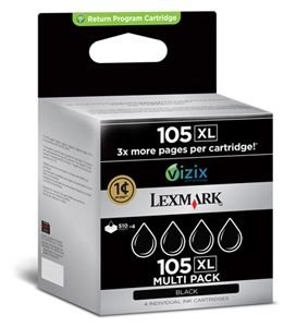 Lexmark Tintenpatrone schwarz Nr. 105XL , 14N0822E Lexmark Tintenpatrone schwarz Nr. 105XL , 14N0822E