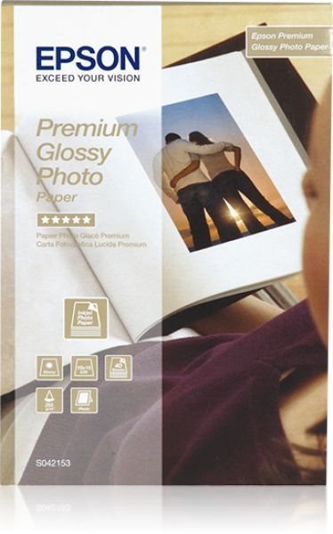 Premium Glossy Photo Paper - C13S042153 - 100x150 mm, 255 g/m², 40 Blatt Premium Glossy Photo Paper - C13S042153 - 100x150 mm, 255 g/m², 40 Blatt