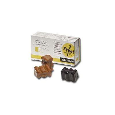 Tektronix Colorstix gelb, schwarz für Phaser 840 Tektronix Colorstix gelb, schwarz für Phaser 840