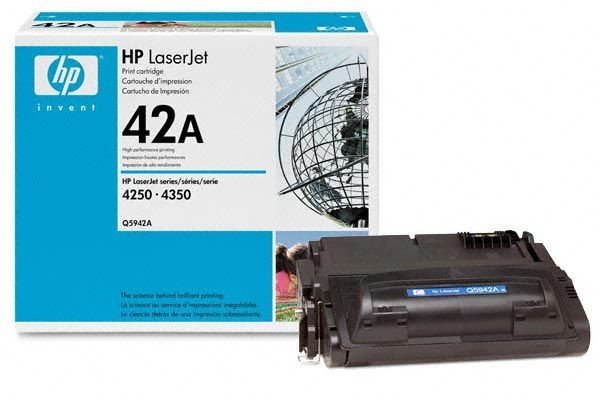 HP 42A original Toner schwarz - Q5942A