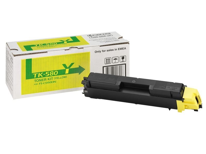Kyocera Toner-Kit gelb für FS-C5150DN, TK-580Y