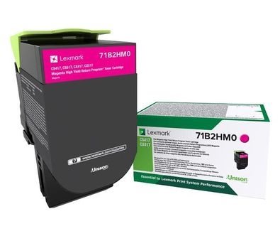Lexmark originale toner magenta per rinvio - 71B2HM0