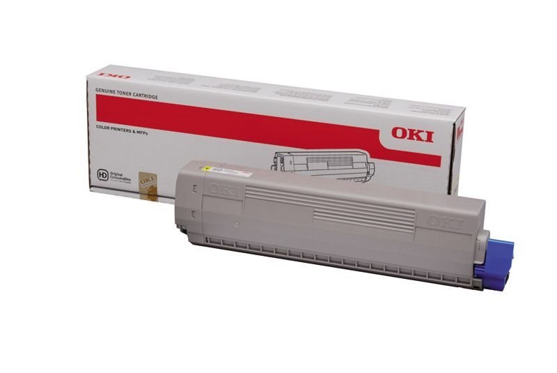 Oki Toner gelb , 44844613