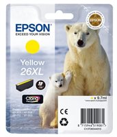 Epson Singlepack gelb 26XL Claria T2634