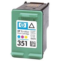 HP 351 originale Inchiostro ciano, magenta, giallo - CB337EE