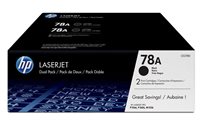 HP 78A original 2er-Pack Toner schwarz - CE278AD