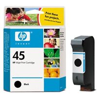 HP Tintenpatrone Nr. 45 Original - 51645A - black
