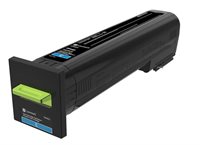 Lexmark Extra HC Rückgabe-Tonerkassette Cyan