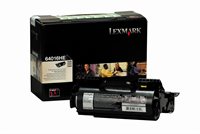 Lexmark originale HC toner nero per rinvio - 64016HE