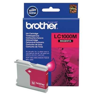 Brother original tinta mangenta - LC1000M