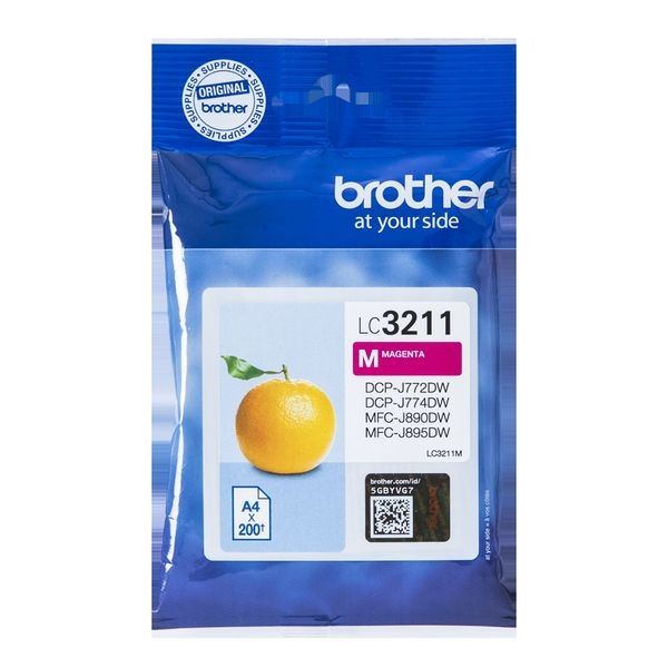 Brother original tinta mangenta - LC3211M