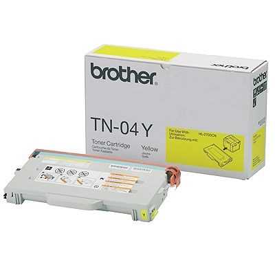 Brother original tóner amarillo - TN04Y Brother original tóner amarillo - TN04Y