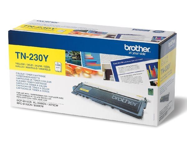 Brother original tóner amarillo - TN230Y