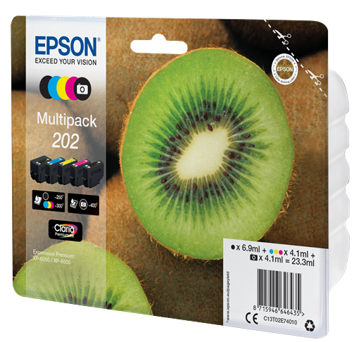 Epson original 202 tinta multipack - C13T02E74010