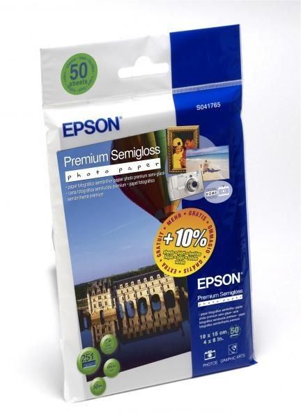 Epson original Papel fotográfico semibrillante Premium - C13S041765