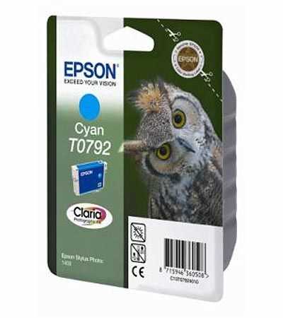Epson original tinta cian T0792 - C13T07924010