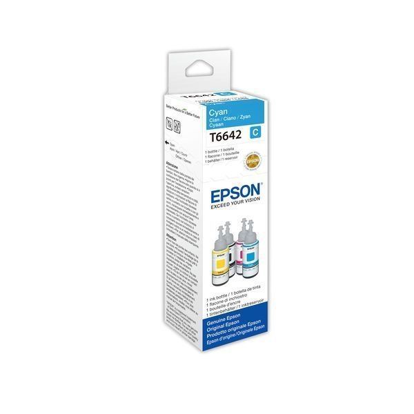Epson original tinta cian T6642 - C13T664240