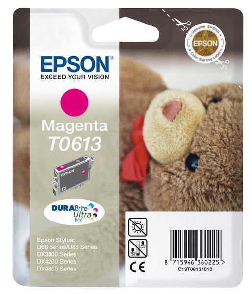 Epson original tinta mangenta T0613 - C13T06134010